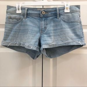 Hollister Lightly Distressed Jean Shorts 7